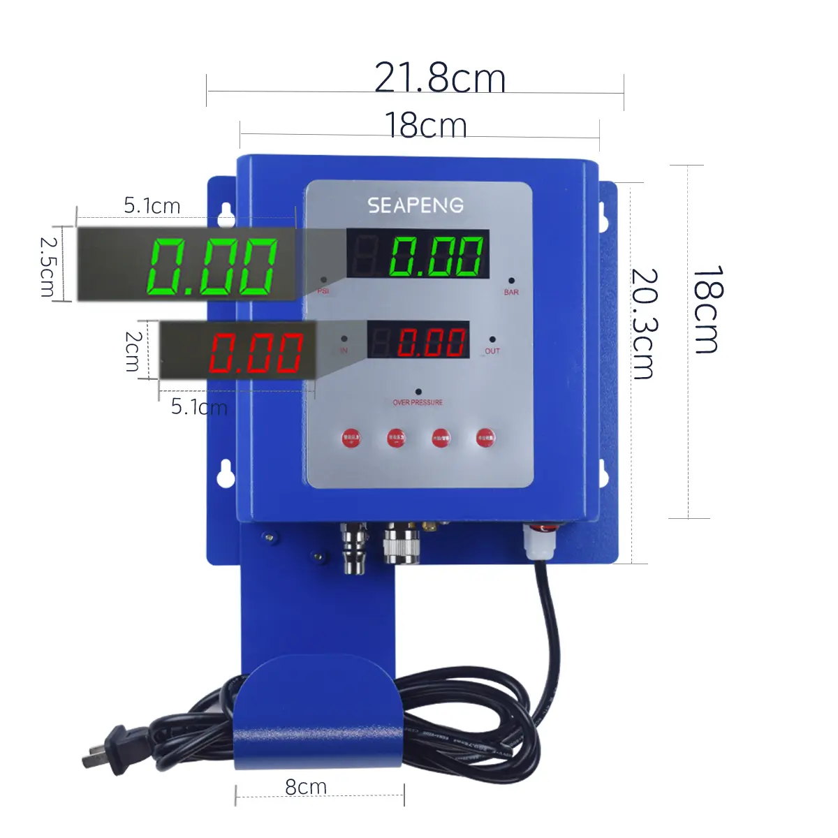 SEAPENG DP-Q06 Wall-Mounted Tire Inflator - Image 5