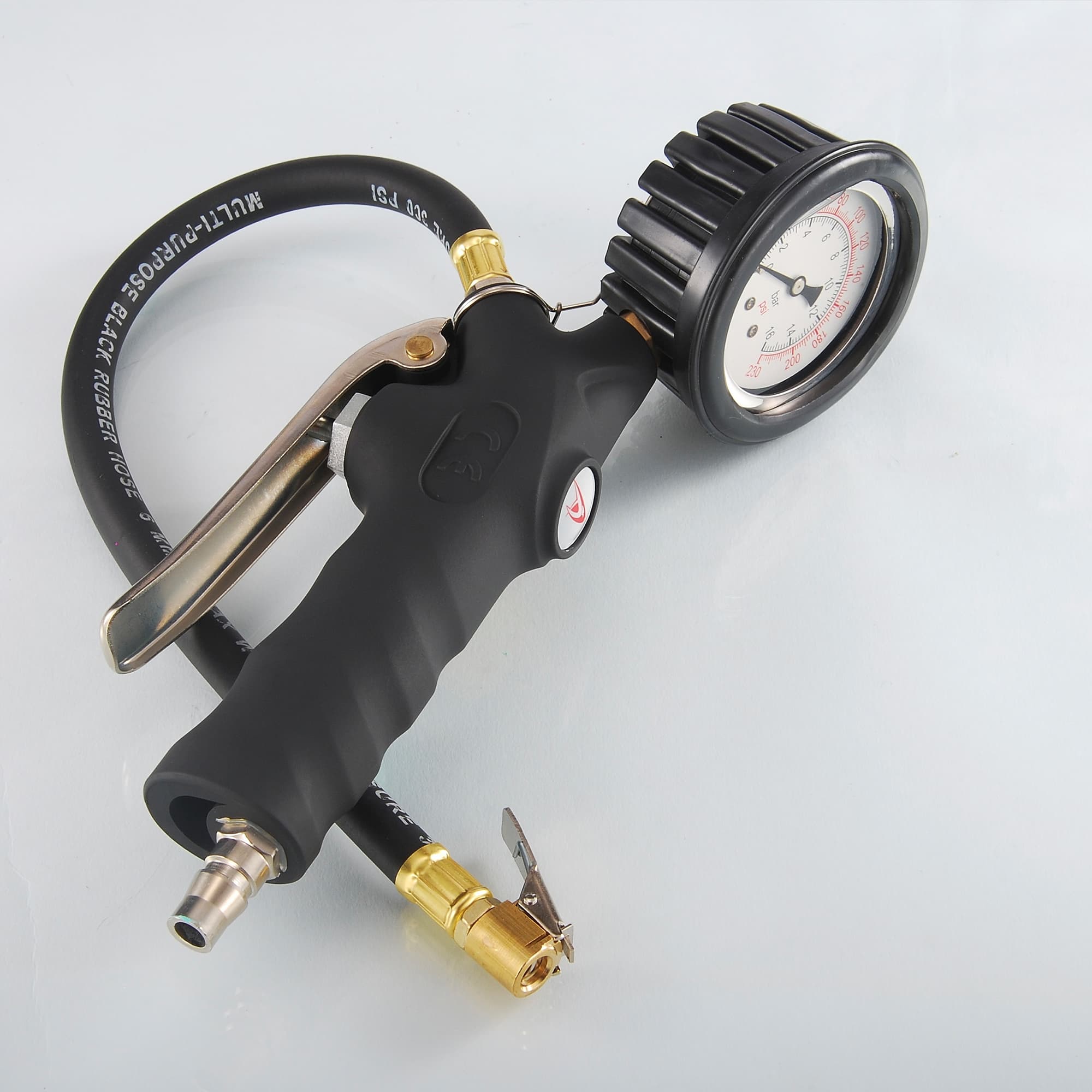 SEAPENG DP-702 Automatic Tire Inflator Gauge, 0-230 PSI - Image 4
