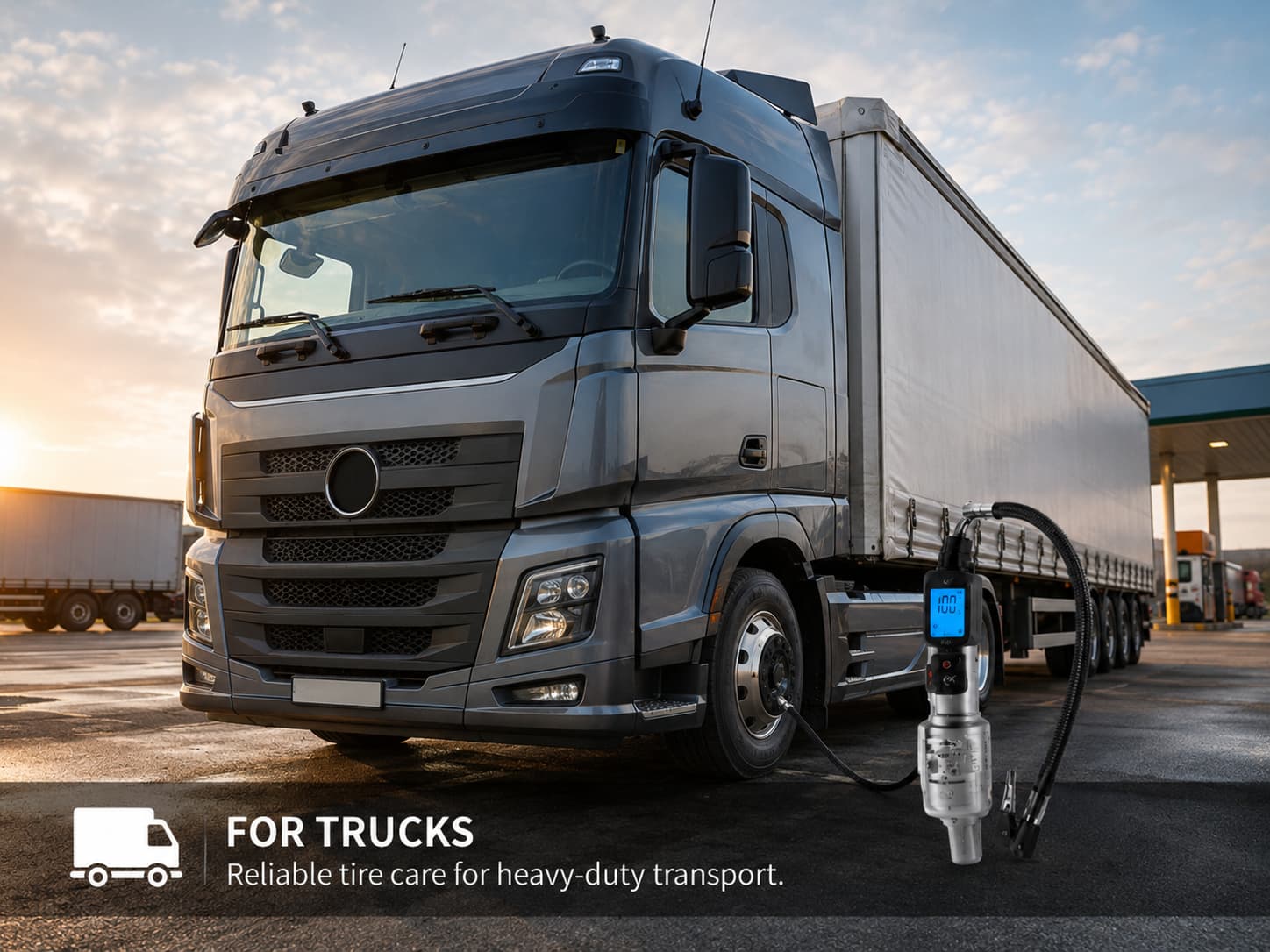 Truck and SUV tire tools for outdoor driving