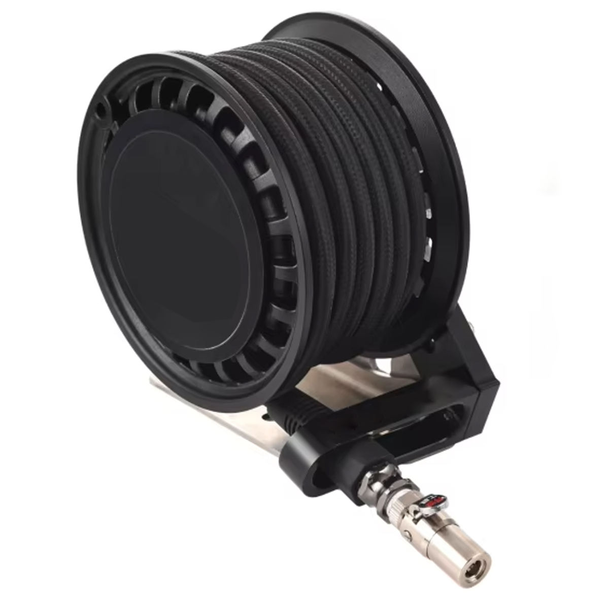 Air hose reel and accessories