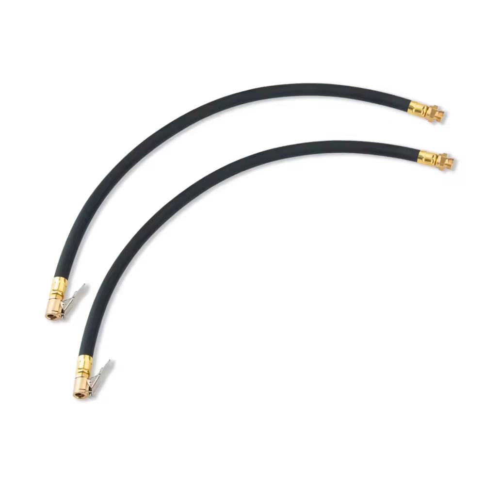 SEAPENG 520mm Soft Flexible High Pressure Tire Inflation Hose with Lock-On Air Chuck Clamp Hand Tool Rubber Silicone - Image 4