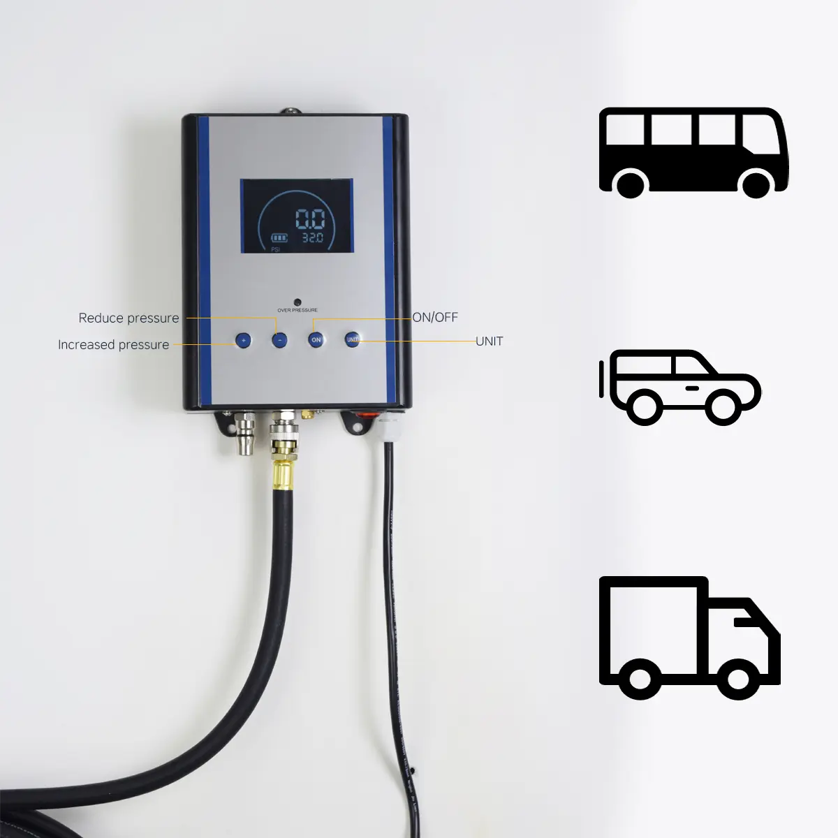 SEAPENG DP-Q04 Preset Automatic Tire Inflator - Image 2