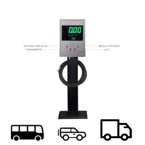 SEAPENG DP-Q01L Automatic Vertical Tire Inflator for Garages & Tire Shops