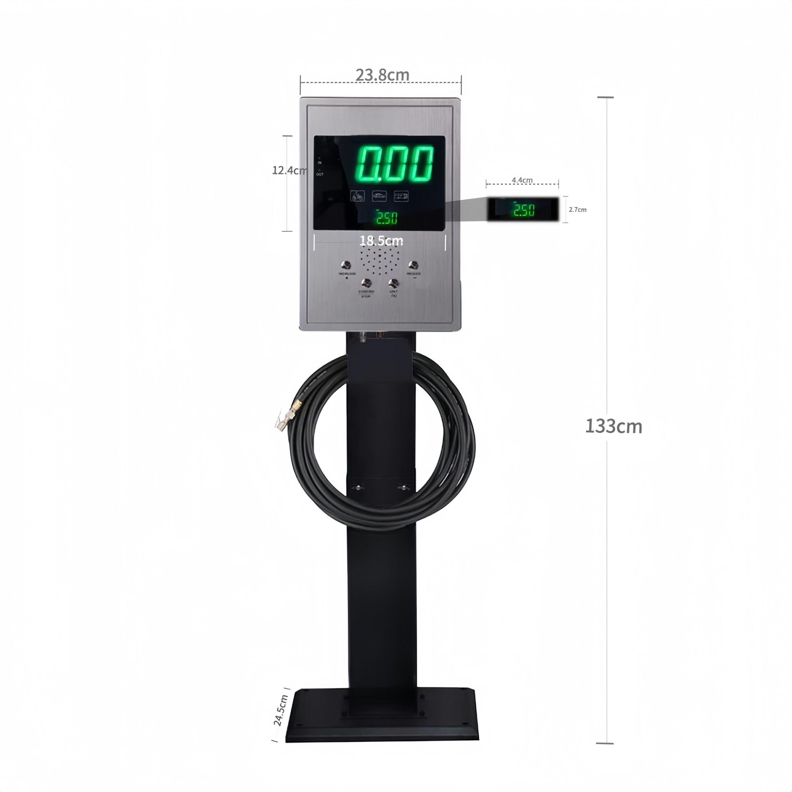 SEAPENG DP-Q01L Automatic Vertical Tire Inflator for Garages & Tire Shops - Image 2