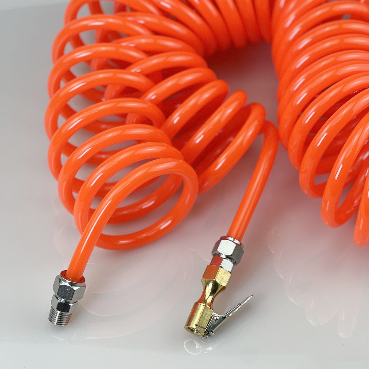 SEAPENG Reinforced Rubber & Metal Tire Inflator Hose, G1/4 Thread - Image 3