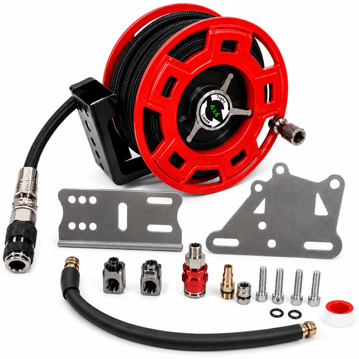 SEAPENG 7m Air Hose Reel for Off-Road Tire Inflation | Jeep, Truck & SUV - Image 9