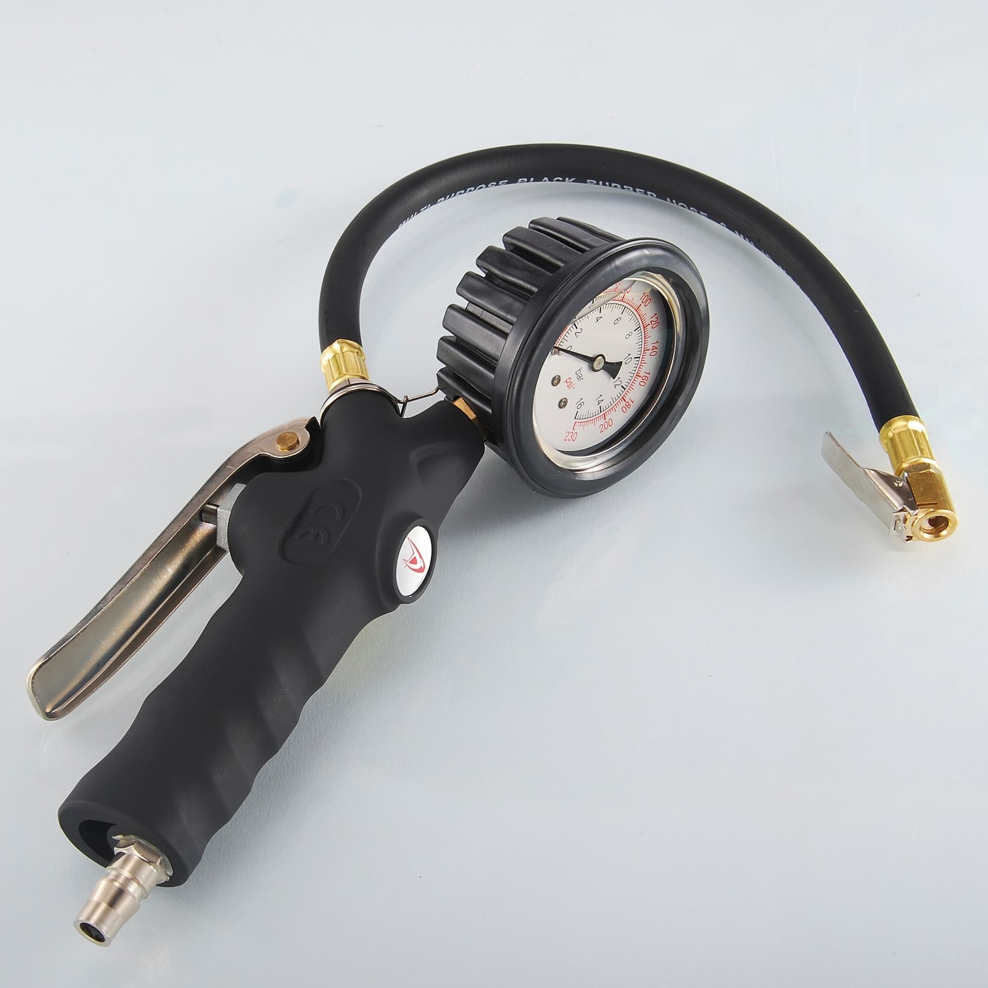 SEAPENG DP-702 Automatic Tire Inflator Gauge, 0-230 PSI - Image 8