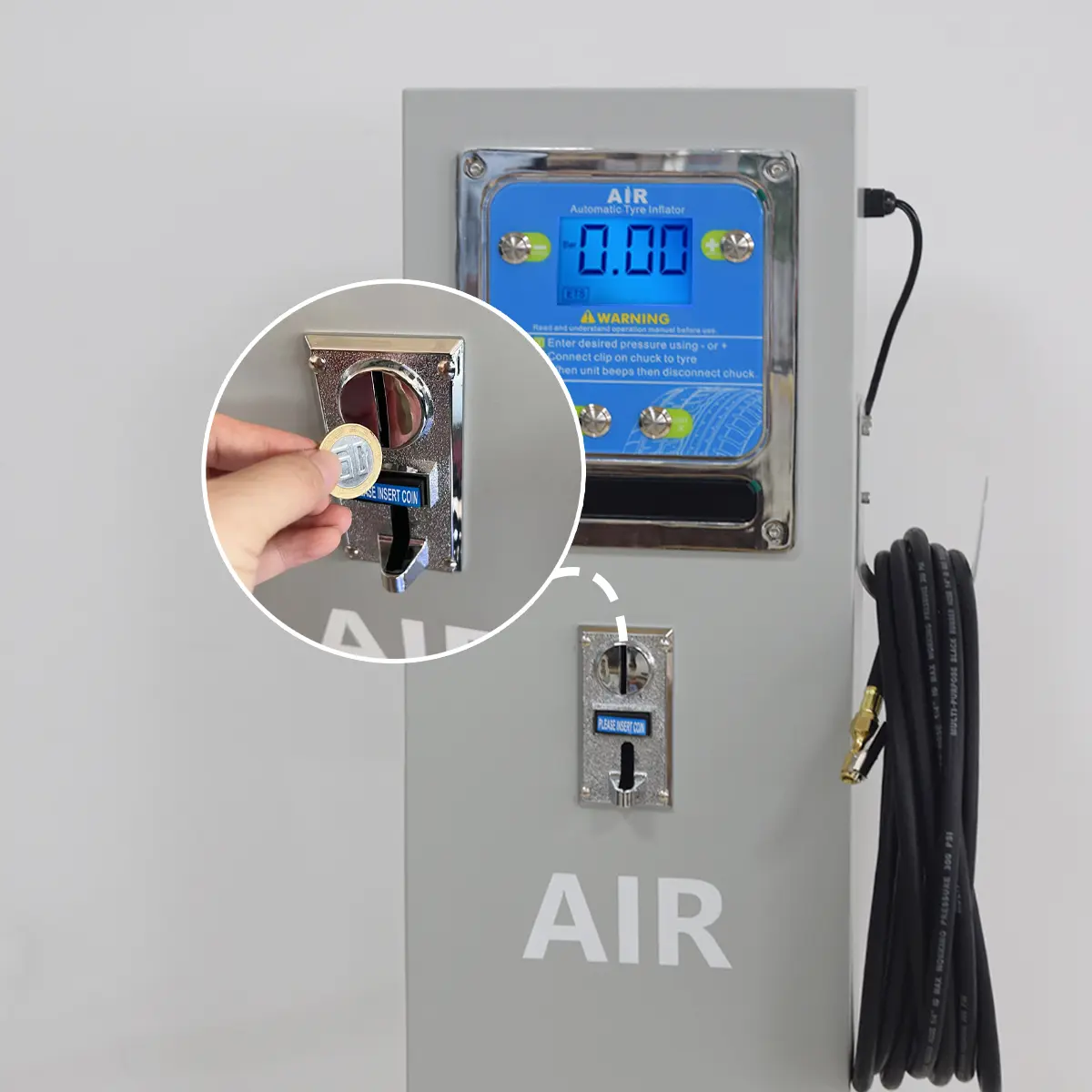 SEAPENG DP-Q08 High-Speed Vertical Tire Inflator - Image 6