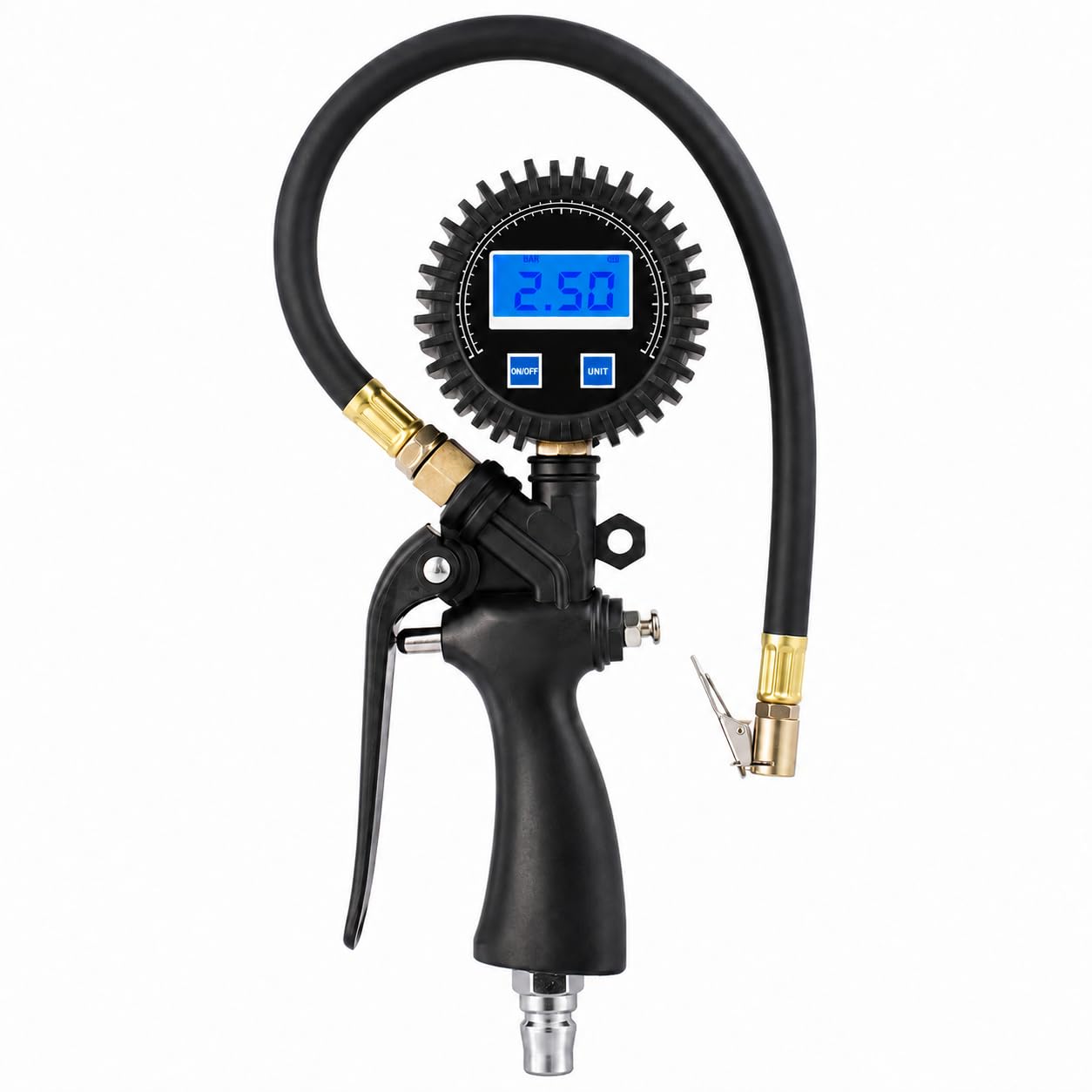 SEAPENG DP-101 Digital Tire Inflator Gauge, 5-220 PSI - Image 7